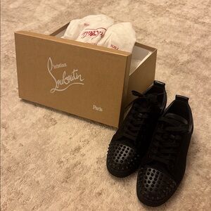 Christian Louboutin Fun Louis Junior Spikes Flat